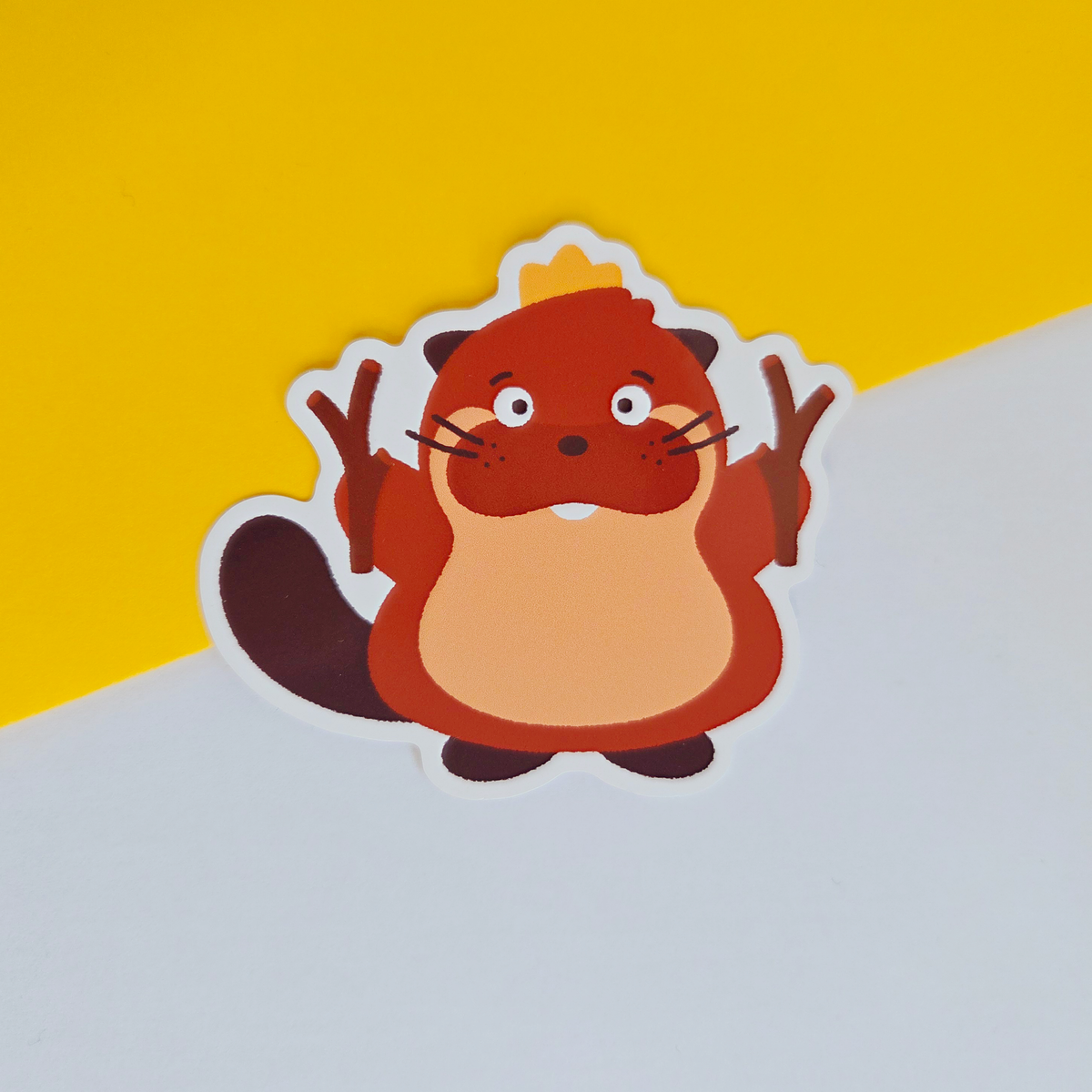 King George Sticker | Cute Animal Sticker