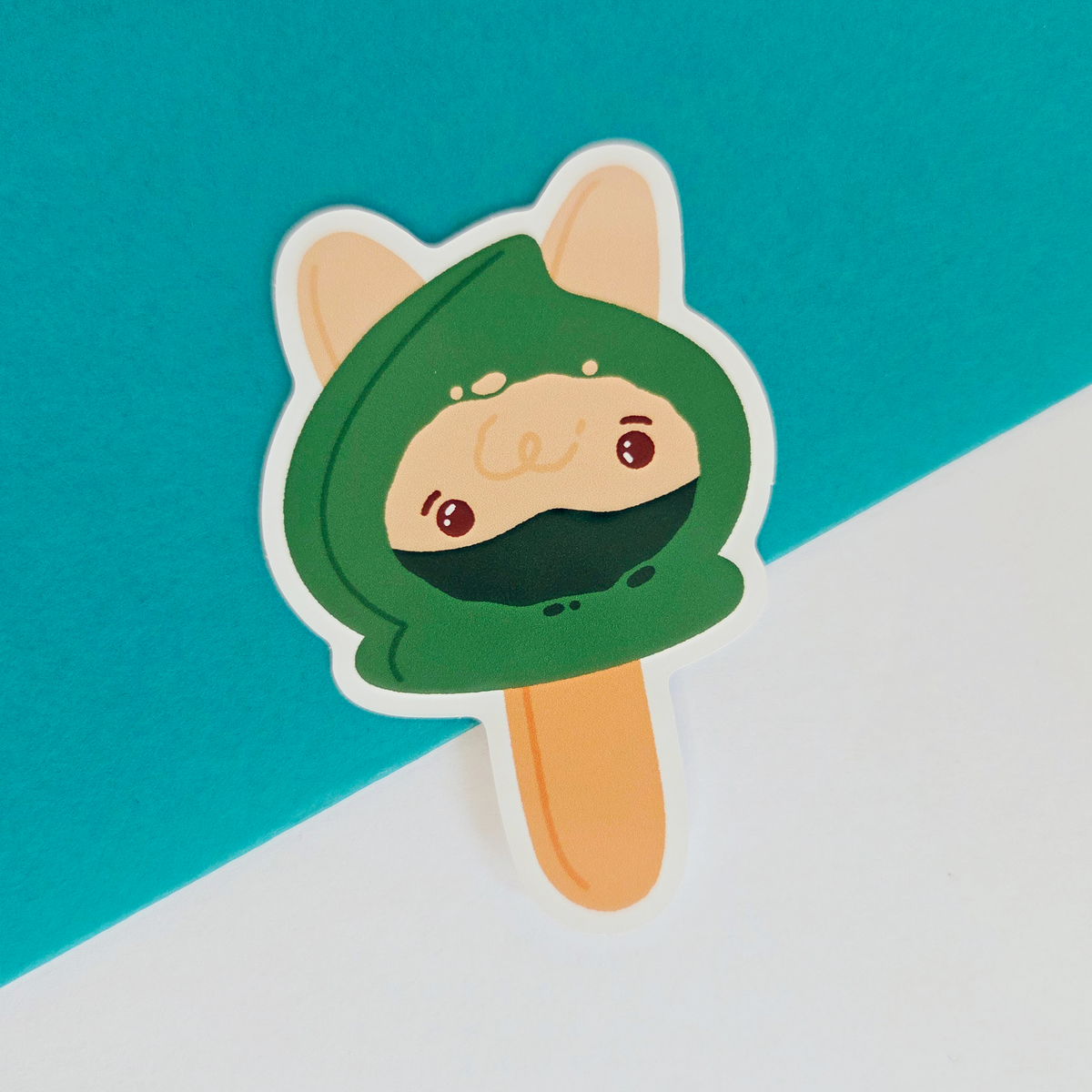 Mossvale Icecream Character Sticker | Cute Ice Cream Animal Sticker