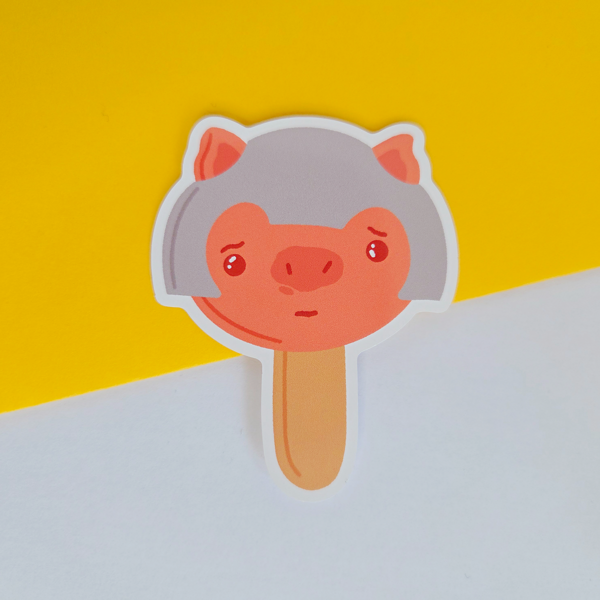 Mossvale Icecream Character Sticker | Cute Ice Cream Animal Sticker