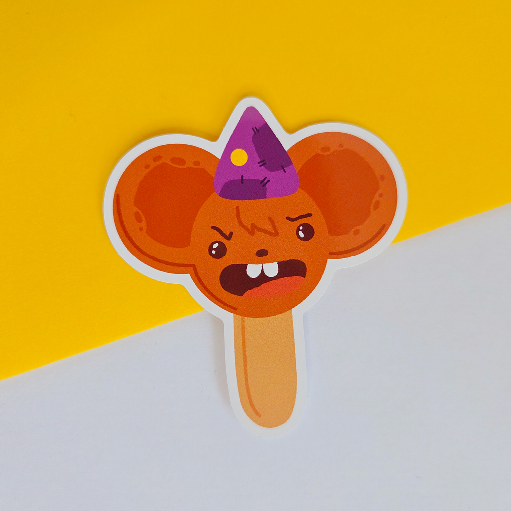 Mossvale Icecream Character Sticker | Cute Ice Cream Animal Sticker